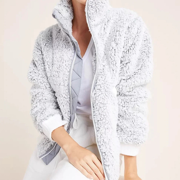 Anthropologie Saturday Sunday Whitney Sherpa Jacket - Picture 5 of 12